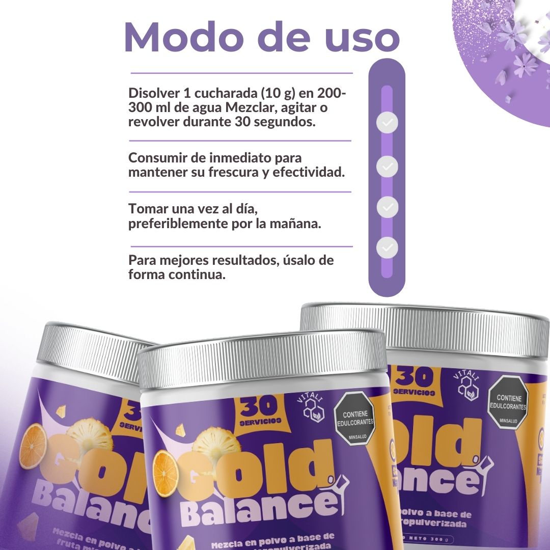 Gold Balance®️ MENOPAUSIA + Regalo exclusivo: EBOOK GRATIS