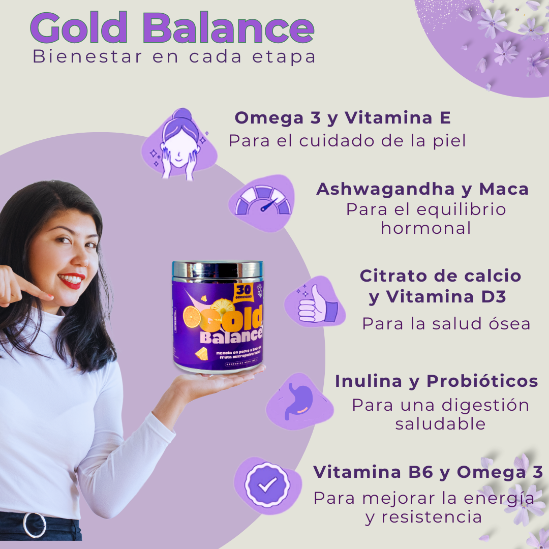 Gold Balance® Premenopausia y Menopausia