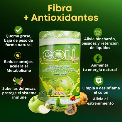 ColiPlus®/ Limpia tu colon + Regalo exclusivo por tiempo limitado✅