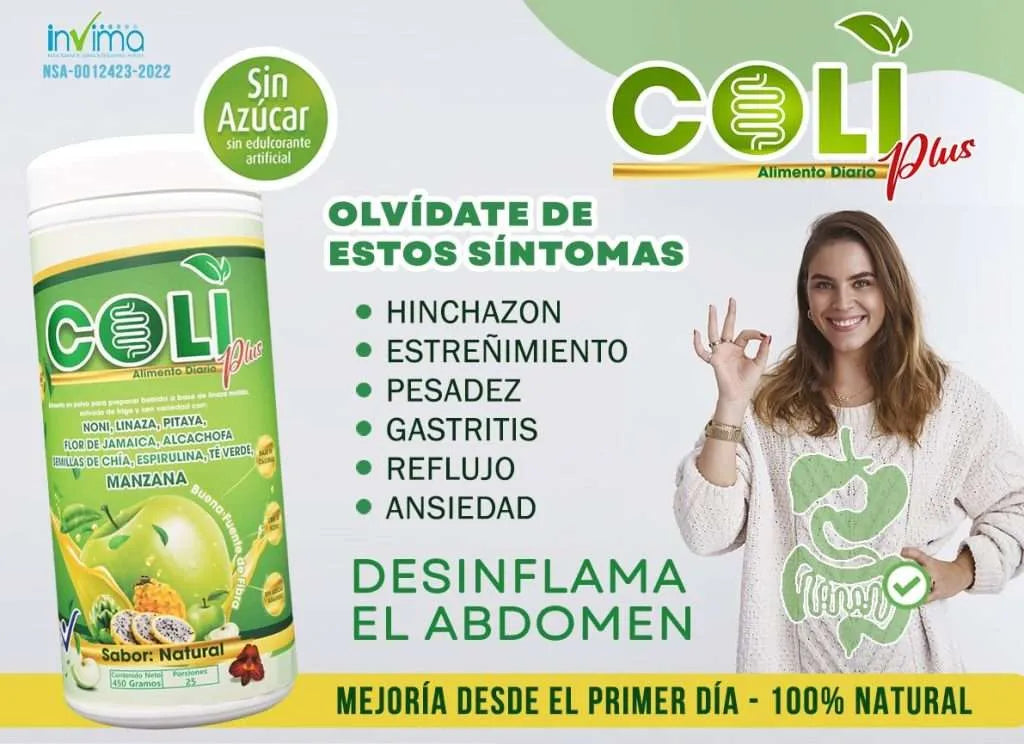 ColiPlus®/ Limpia tu colon + Regalo exclusivo por tiempo limitado✅